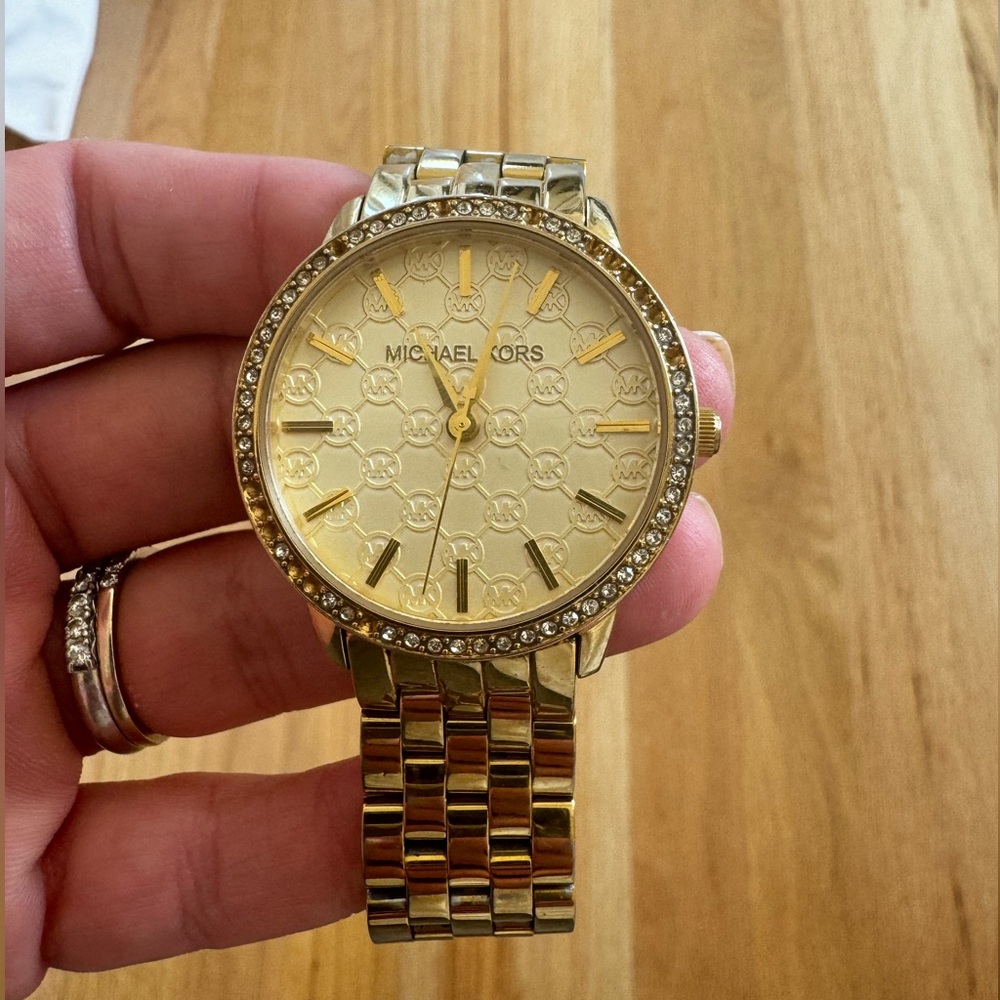 Michael Kors MK-3120 Ladies Glitz Watch